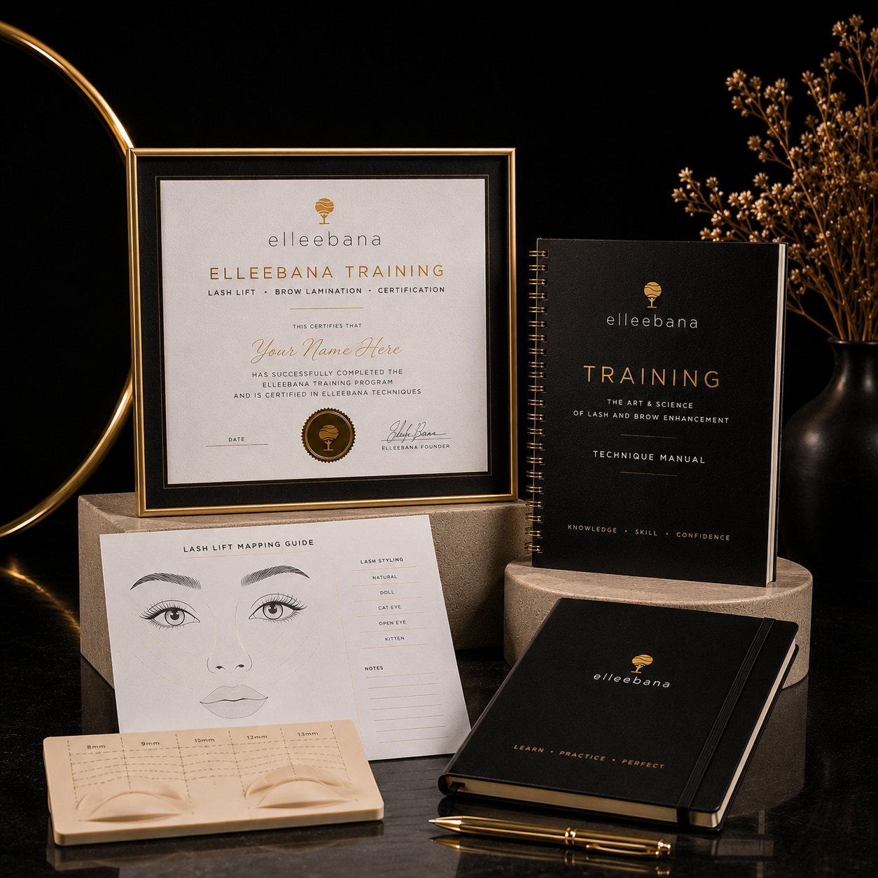 Elleebana Lash Lift & Brow Lamination Training