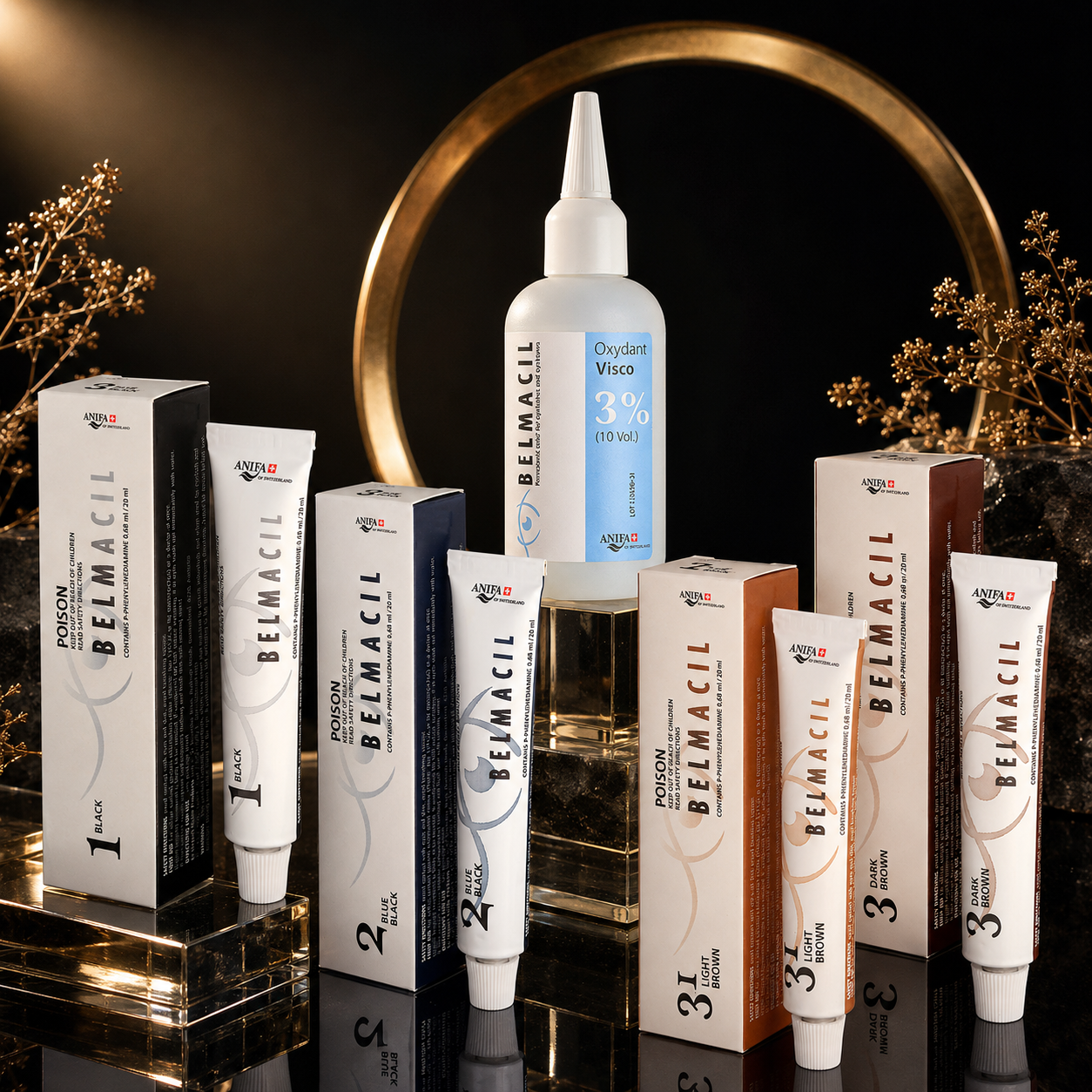 Belmacil Lash and Brow Tints