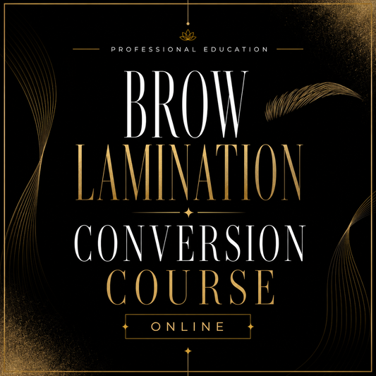 Brow Lamination Conversion Course Online